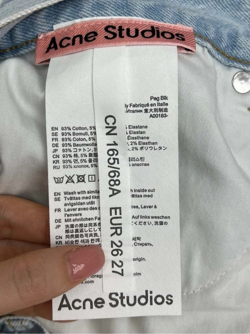 Sleek Acne Jeans 152074