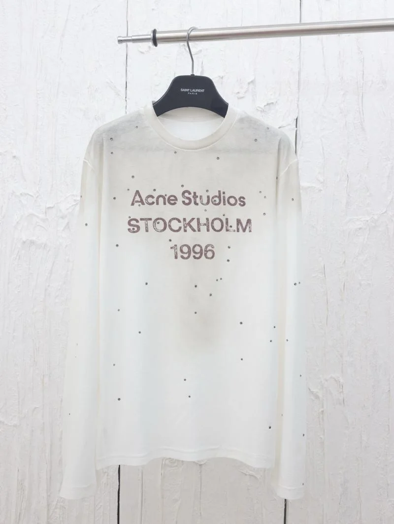 Acne T-Shirts Durable 163892