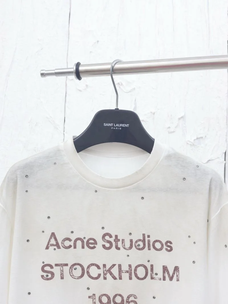 Acne T-Shirts Durable 163892
