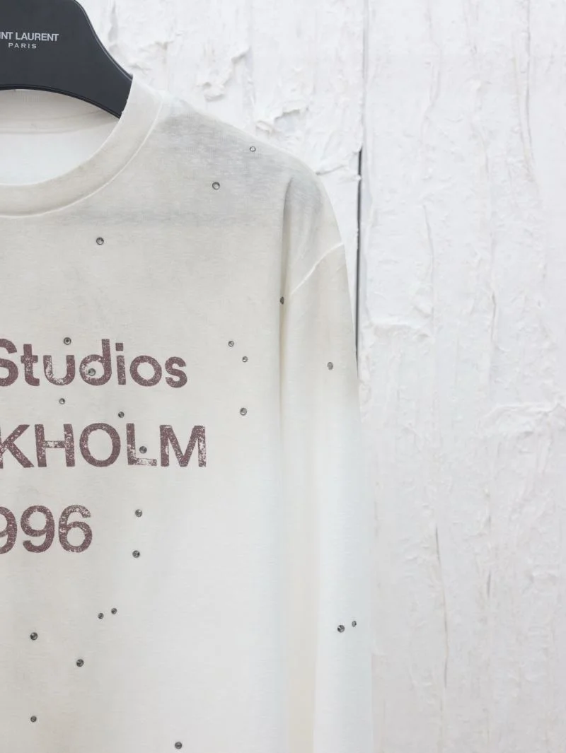 Acne T-Shirts Durable 163892