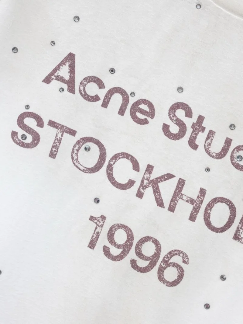 Acne T-Shirts Durable 163892