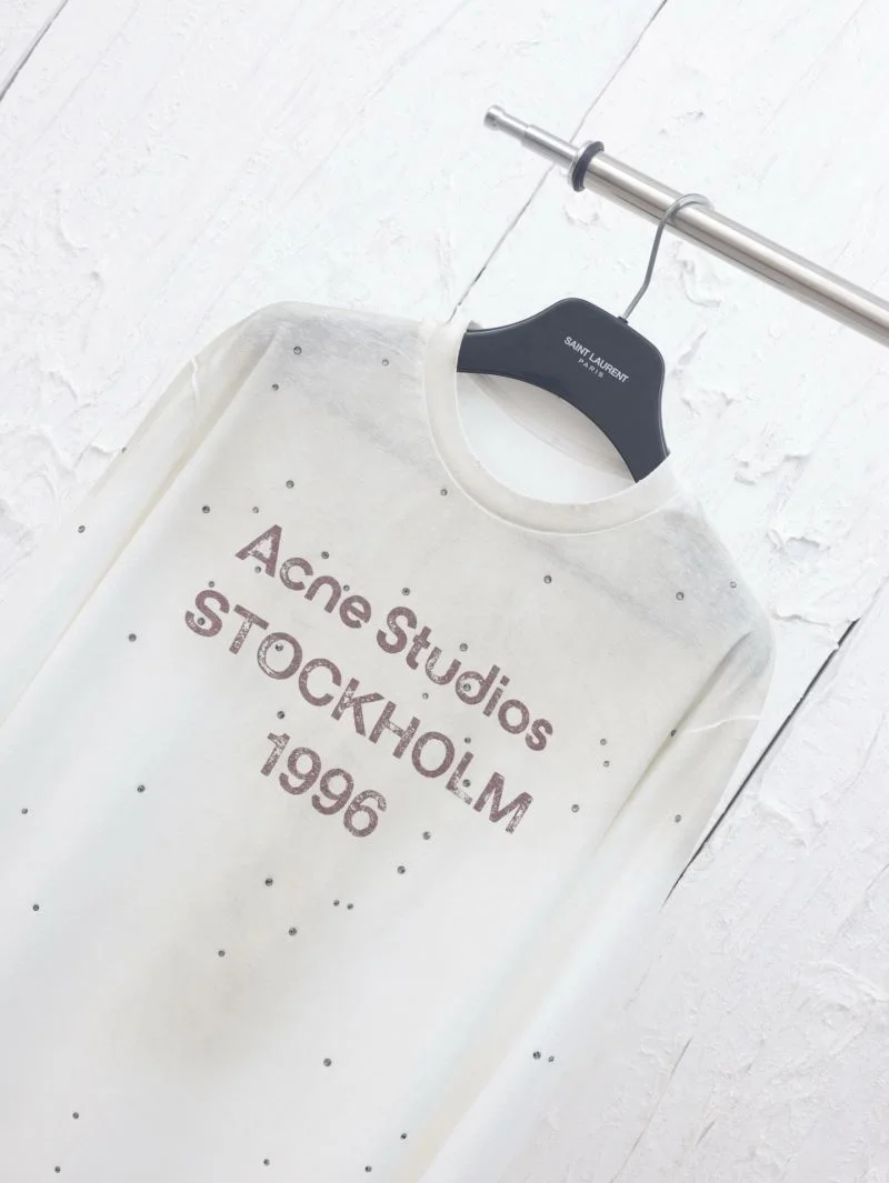 Acne T-Shirts Durable 163892