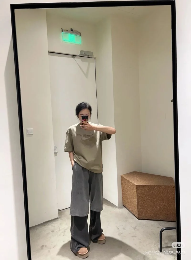 Breathable Acne T-Shirts 163890