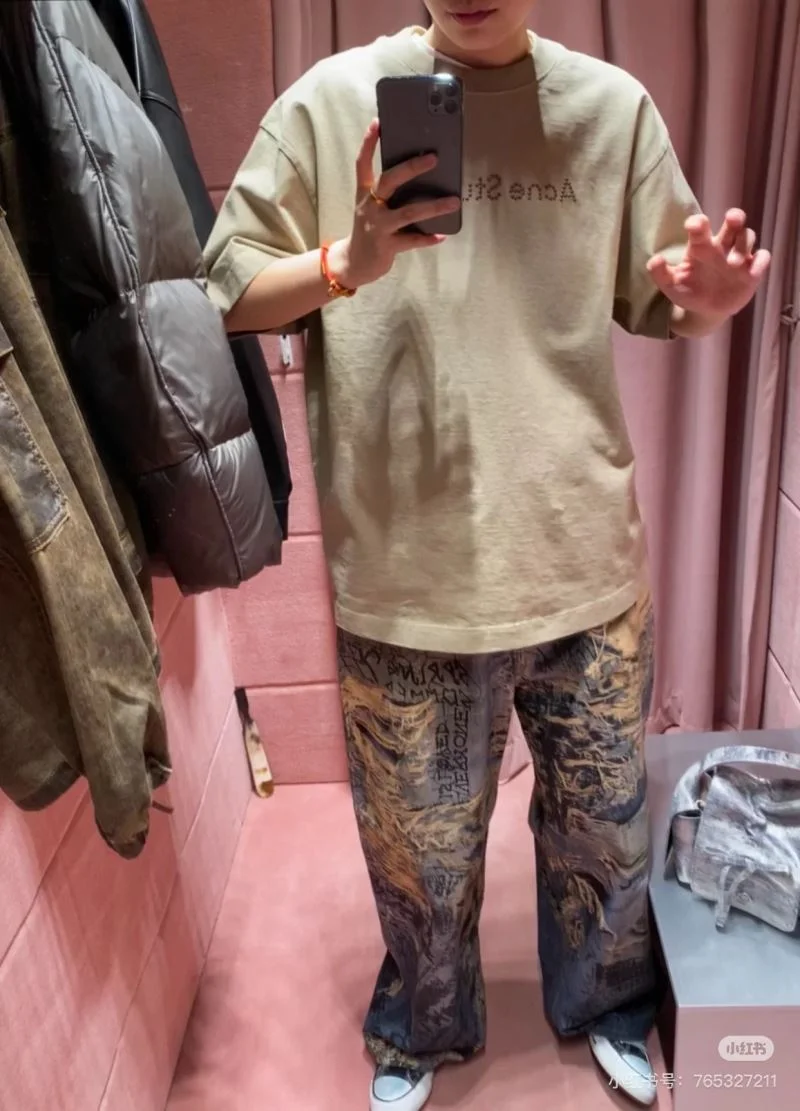 Breathable Acne T-Shirts 163890