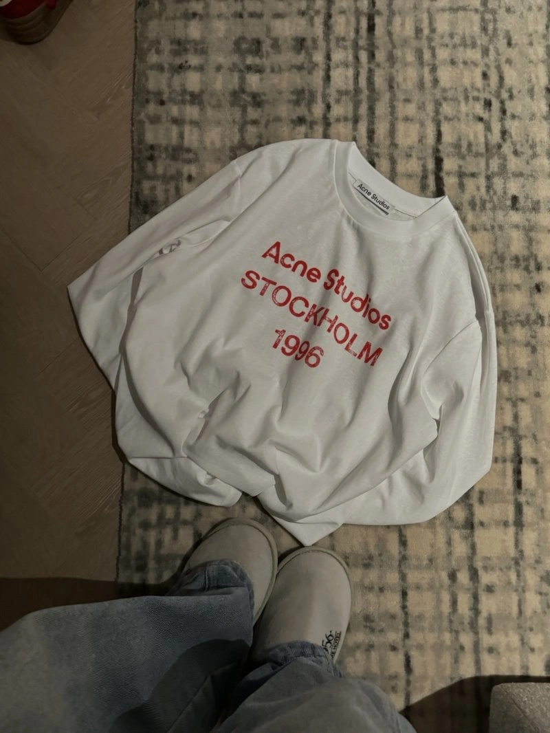 Acne T-Shirts Durable 157181