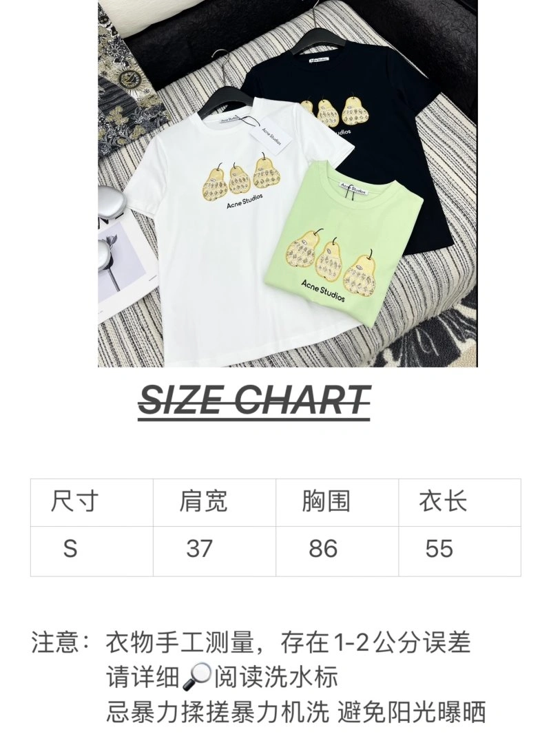 Efficient Acne T-Shirts 155106