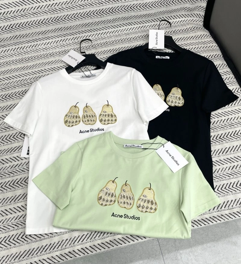 Acne T-Shirts TimelessDesign 155112