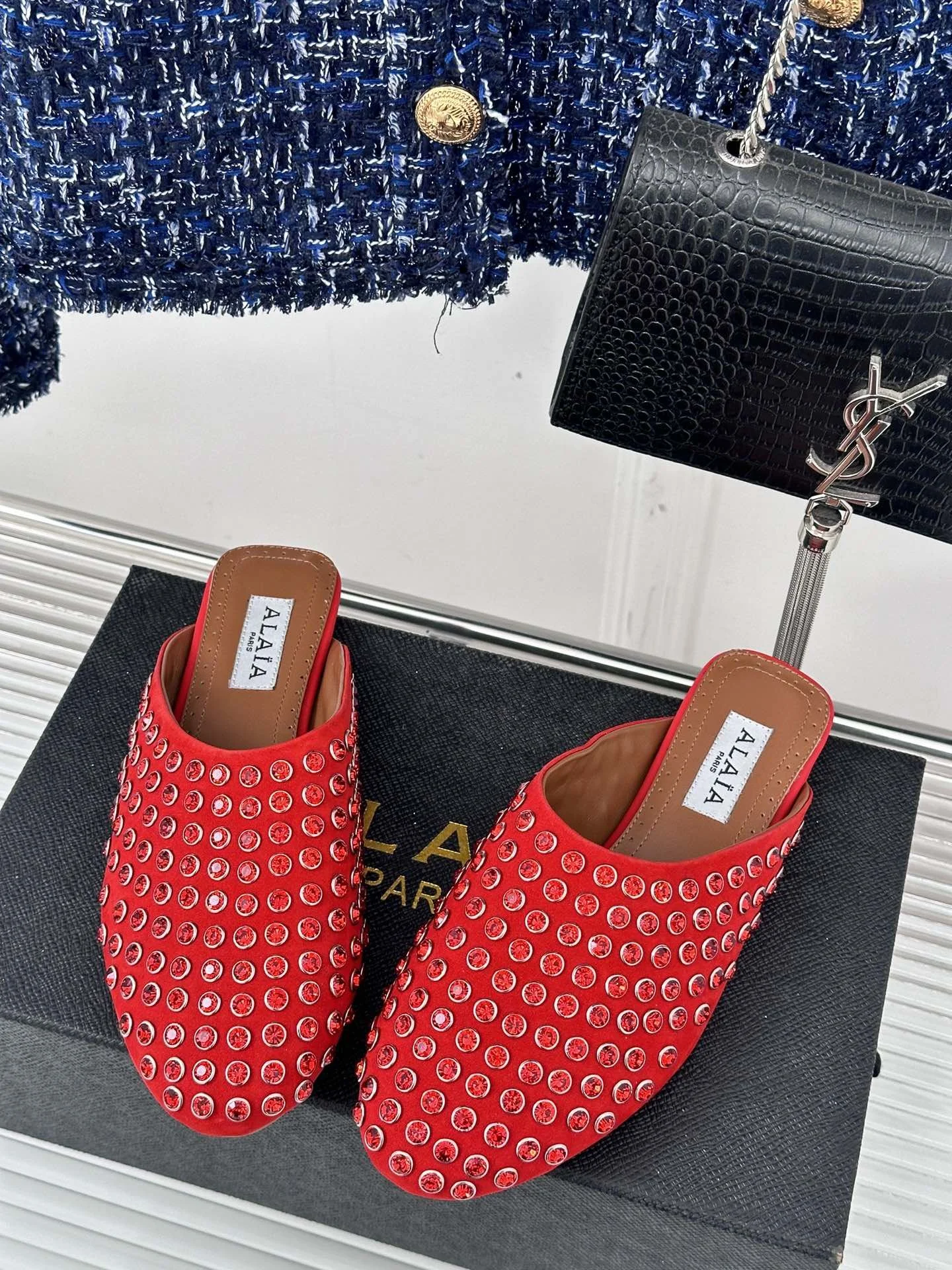 Alaia Sandals HighQuality 8538