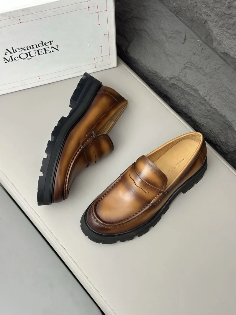 Stretchable Alexander Mcqueen Business Shoes 16551