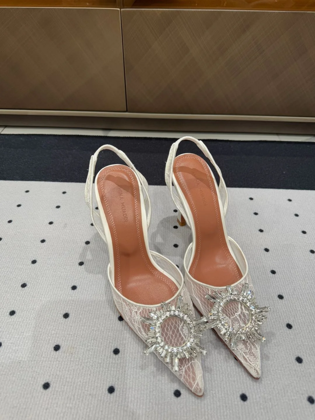 Classic Amina Muaddi Sandals 8463