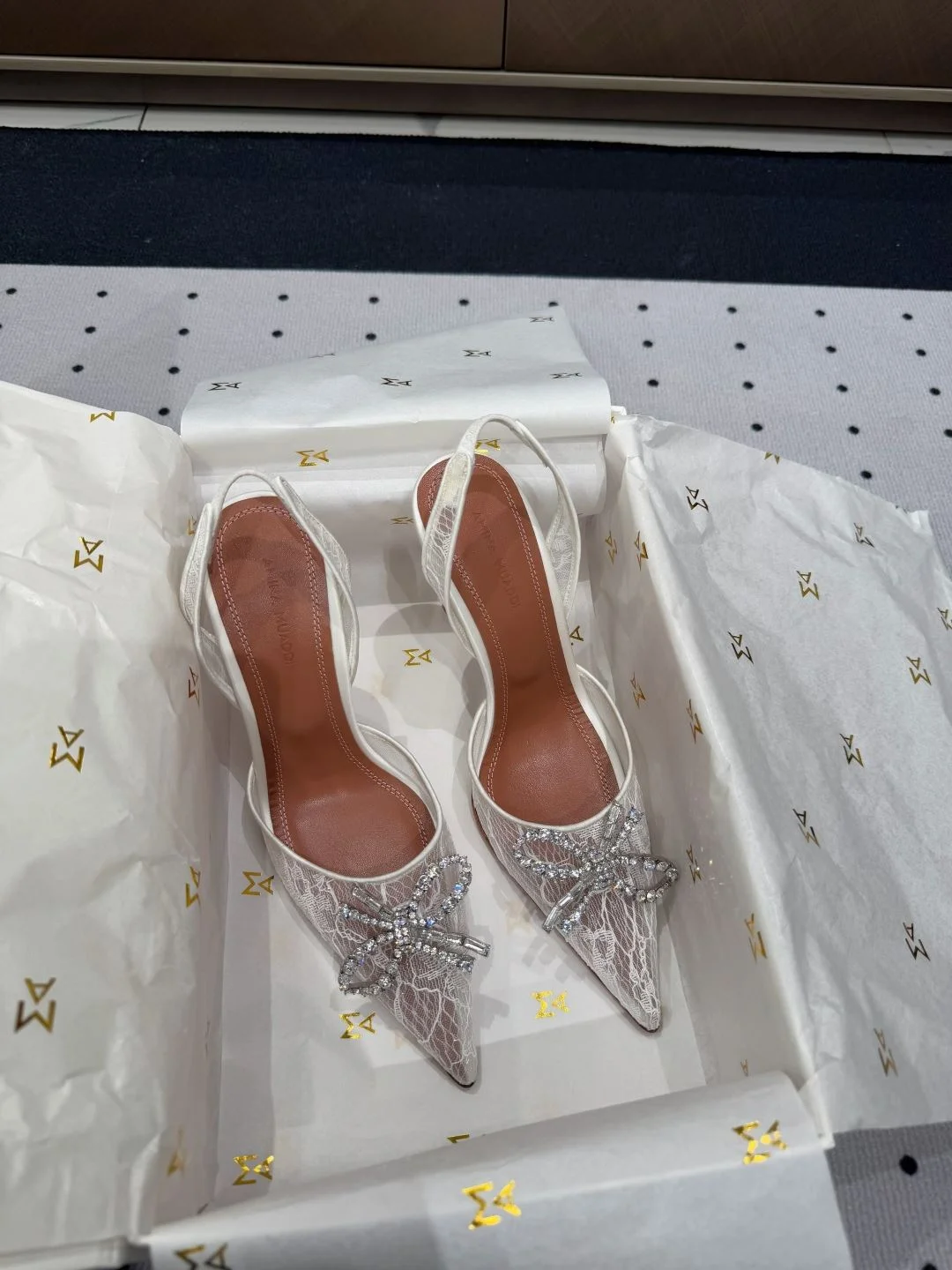 Classic Amina Muaddi Sandals 8463