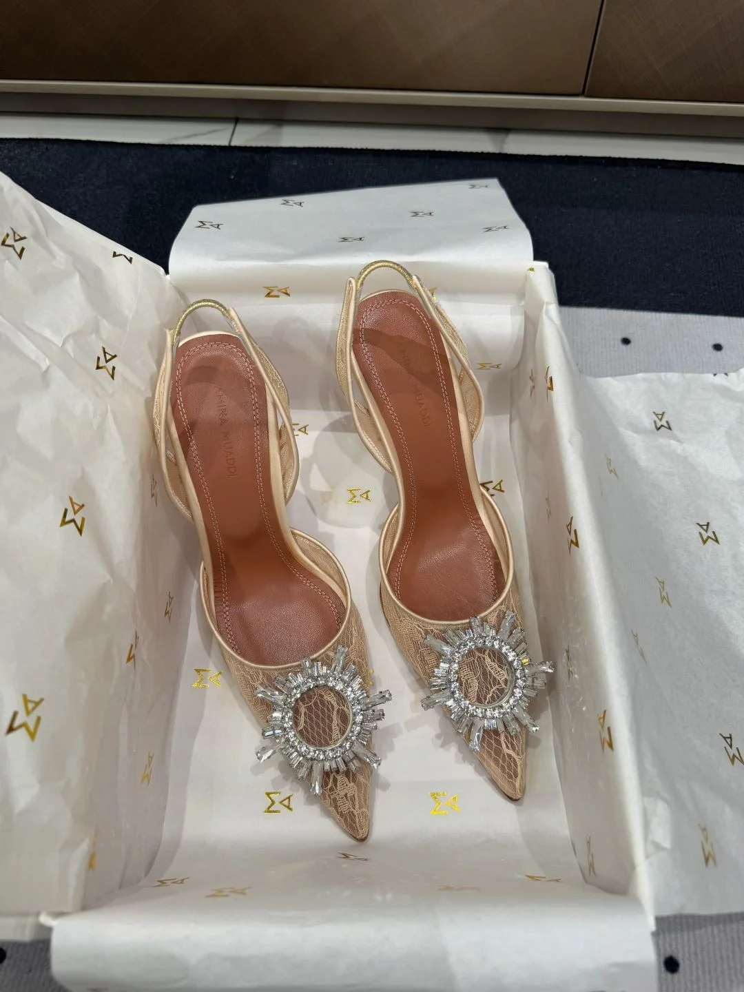 Amina Muaddi Sandals FastDry 8449