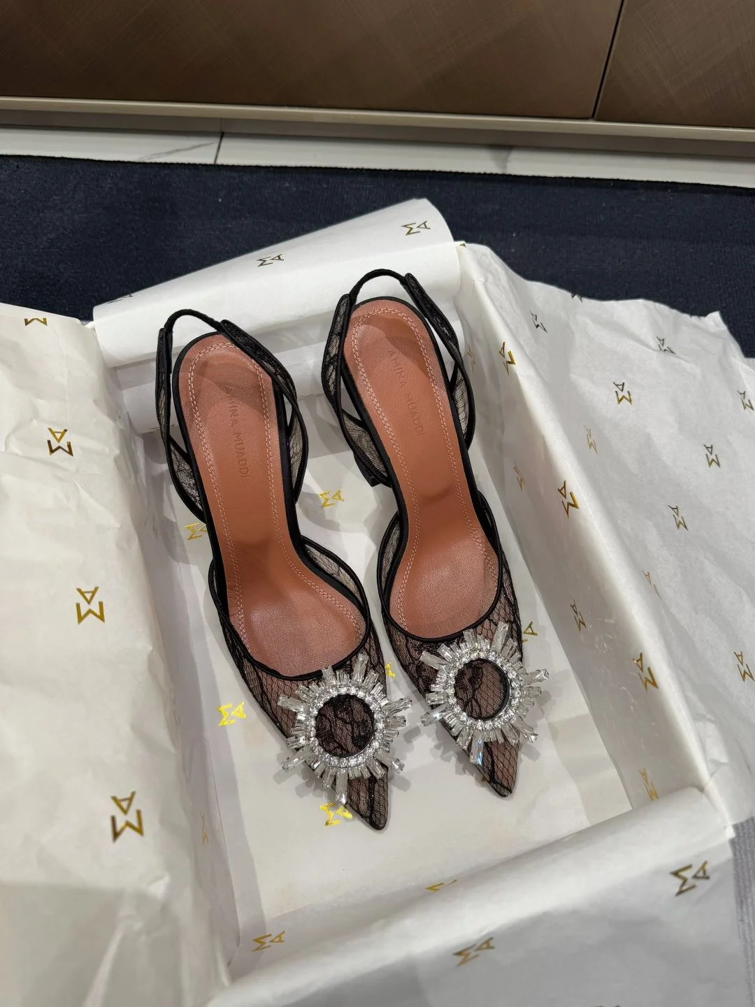 Amina Muaddi Sandals Premium 8475