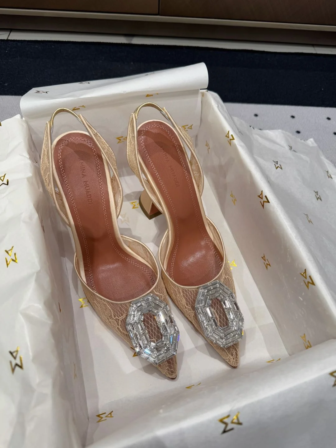 Amina Muaddi Sandals ZeroBulk 8471