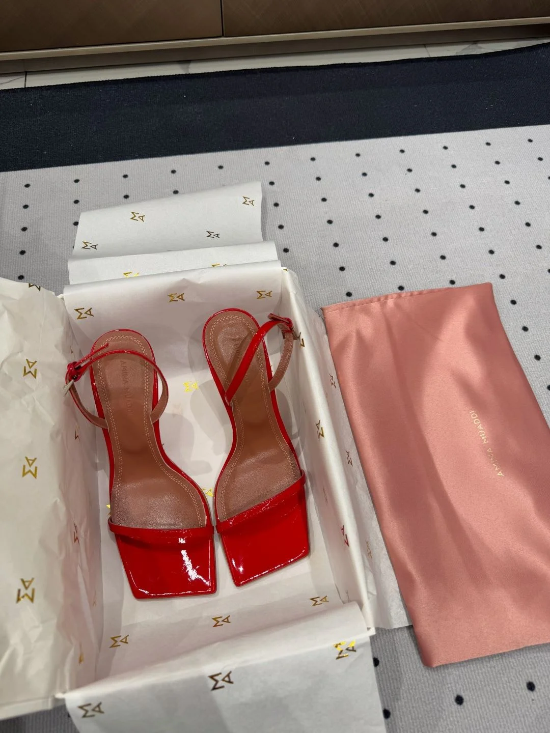 Original Amina Muaddi Sandals 8445
