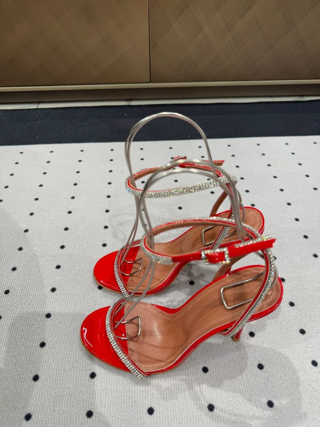 Amina Muaddi Sandals Fashionable 8464