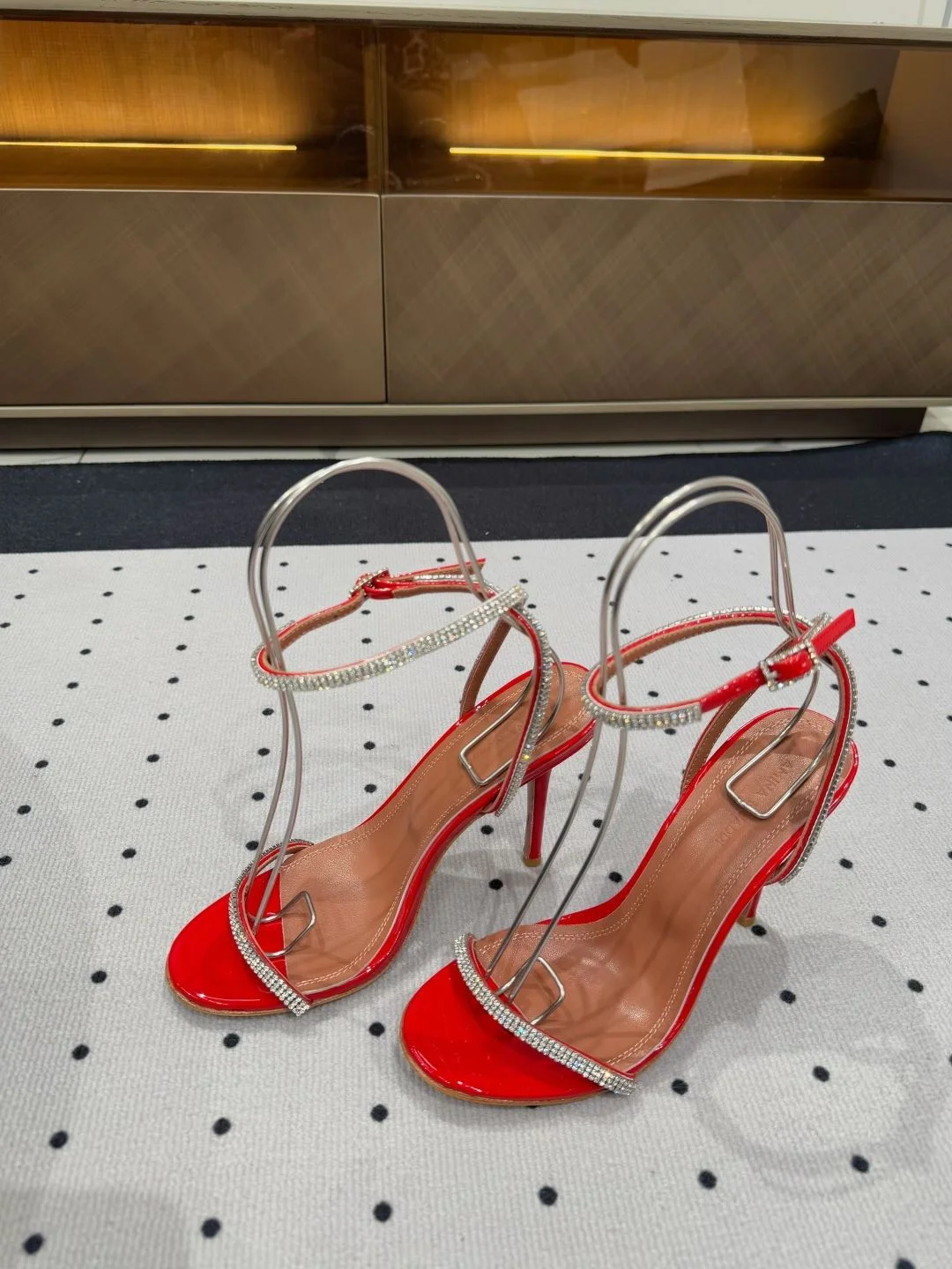 Amina Muaddi Sandals Fashionable 8464