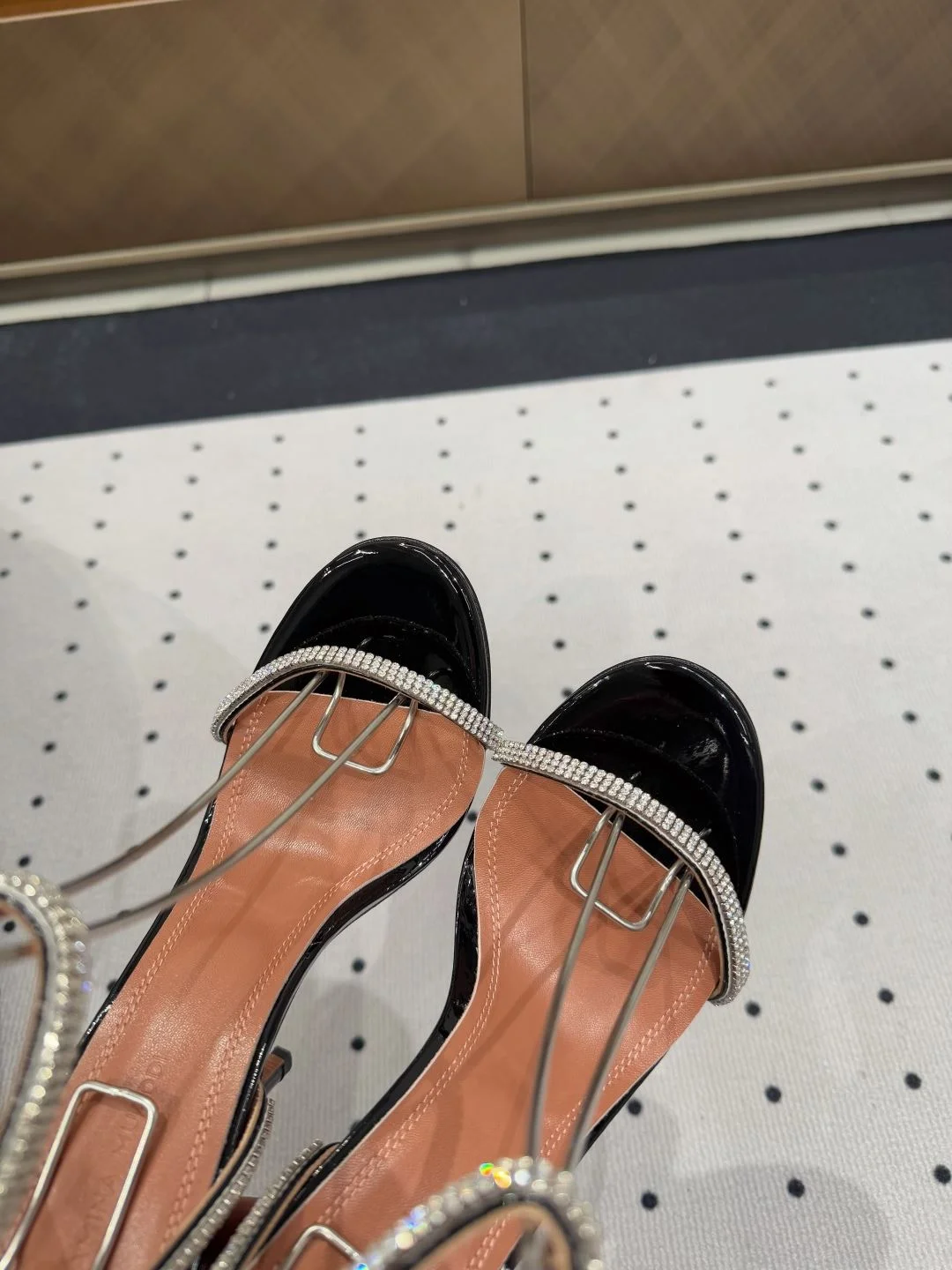WrinkleFree Amina Muaddi Sandals 8448