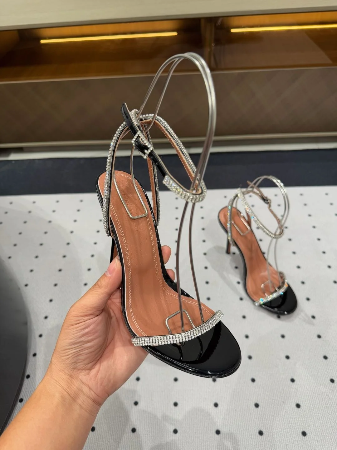 WrinkleFree Amina Muaddi Sandals 8448
