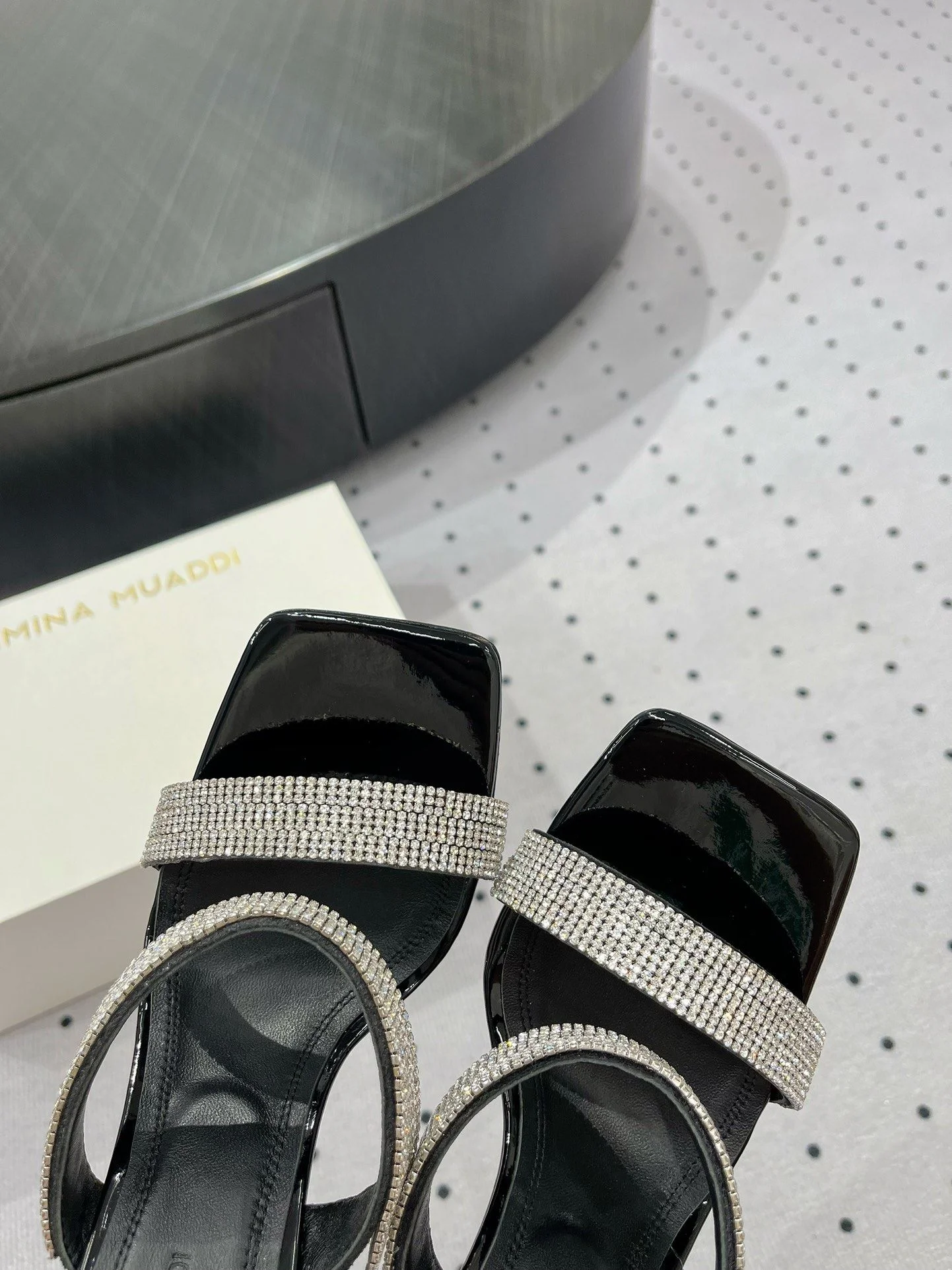Amina Muaddi Sandals Thermal 8433