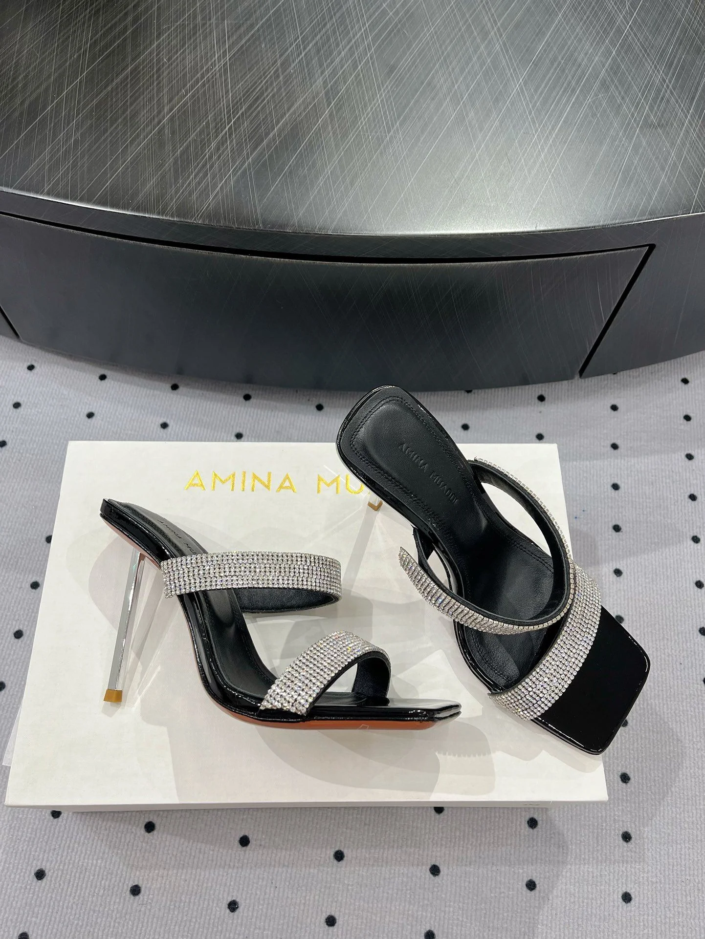 Amina Muaddi Sandals Thermal 8433