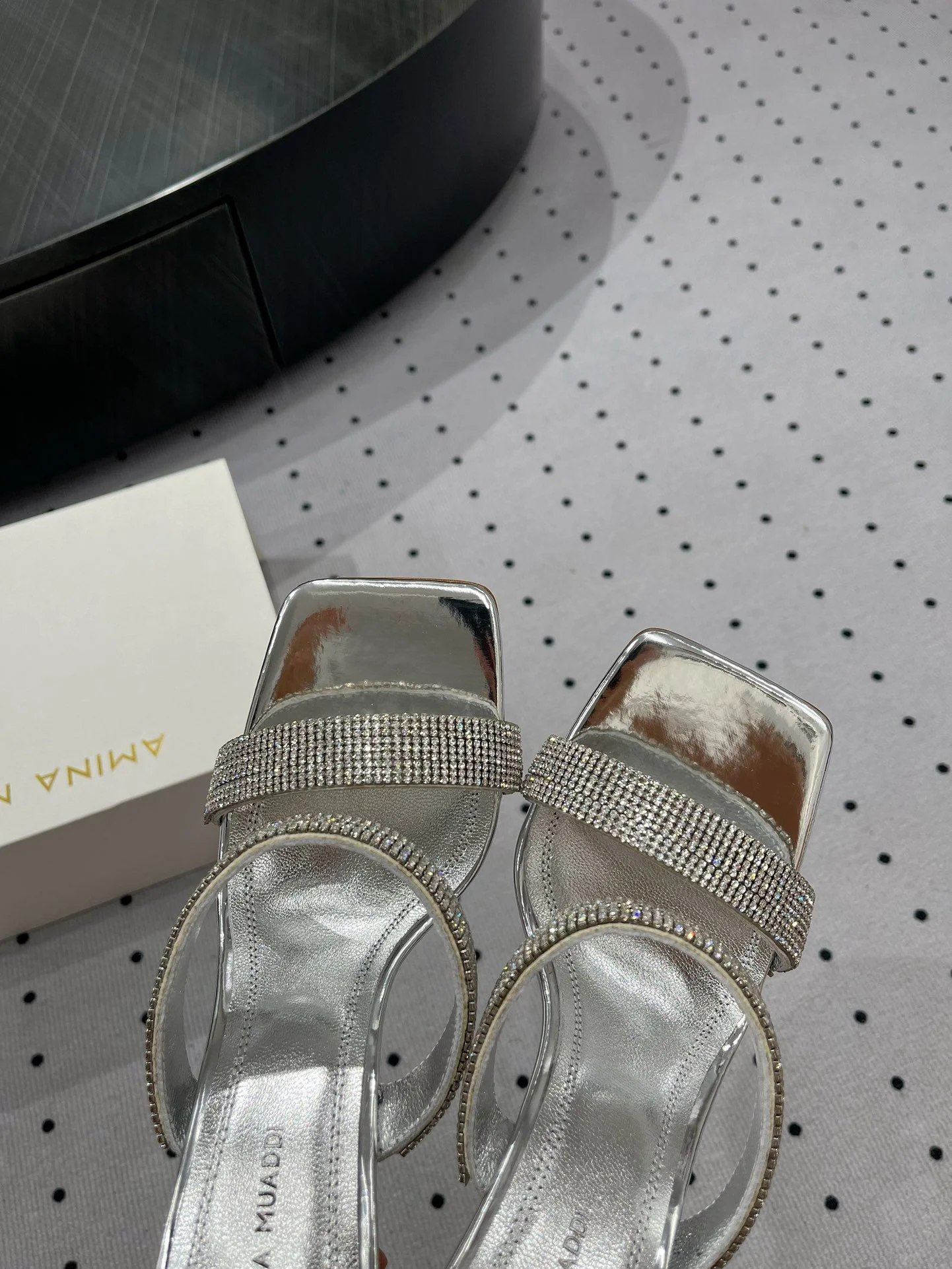 Stylish Amina Muaddi Sandals 8524