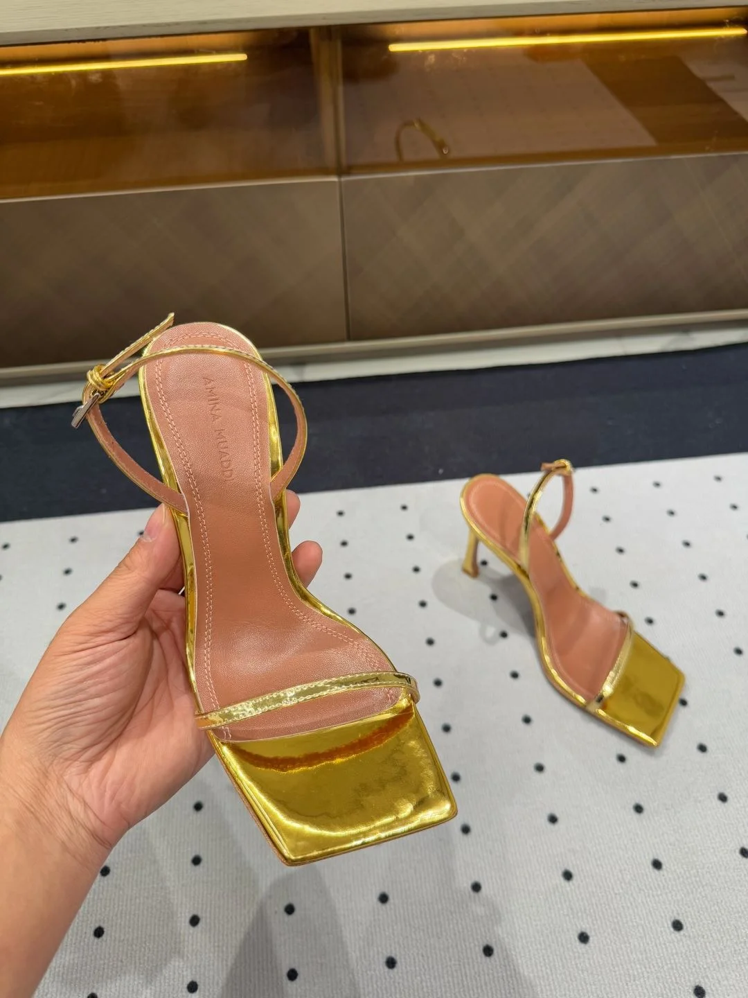Amina Muaddi Sandals Contemporary 8432