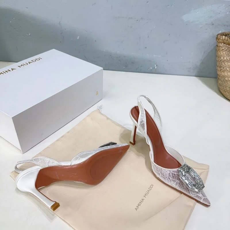 WellDesigned Amina Muaddi Sandals 13146