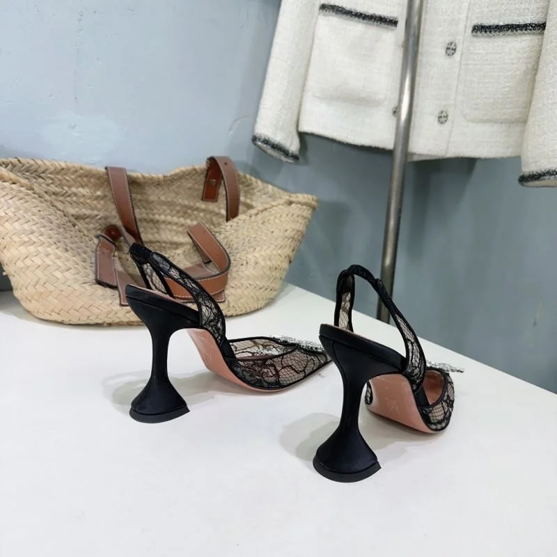 SmoothTexture Amina Muaddi Sandals 13147