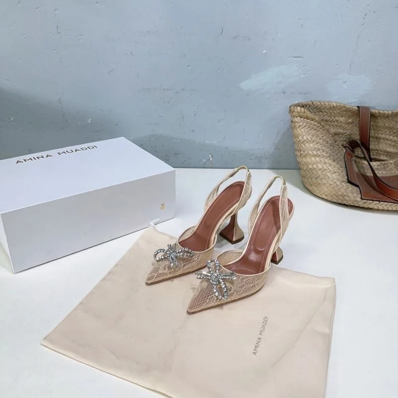 Amina Muaddi Sandals Durable 13144