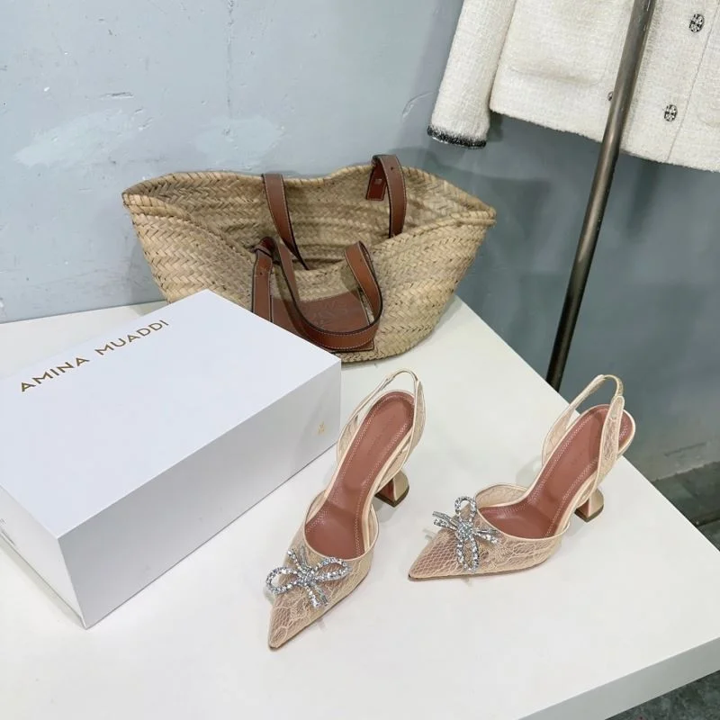 Amina Muaddi Sandals Durable 13144