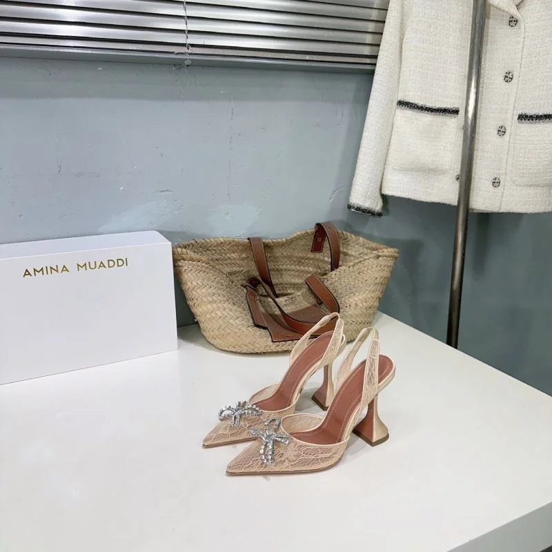 Amina Muaddi Sandals Durable 13144