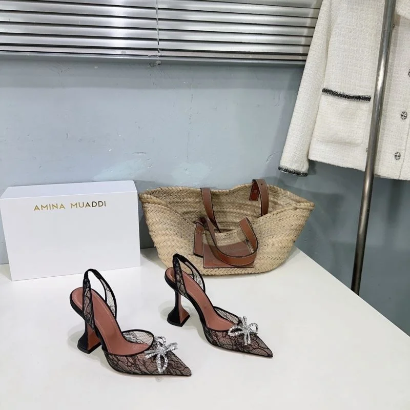 Bright Amina Muaddi Sandals 13139