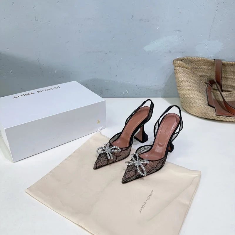 Bright Amina Muaddi Sandals 13139