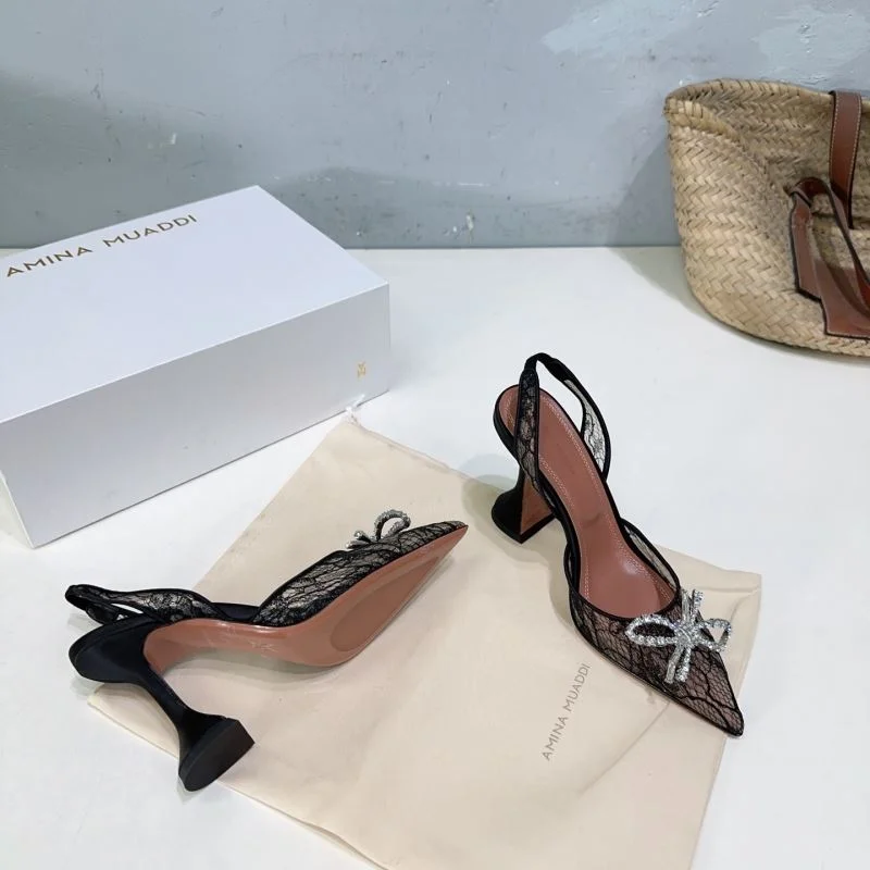 Bright Amina Muaddi Sandals 13139