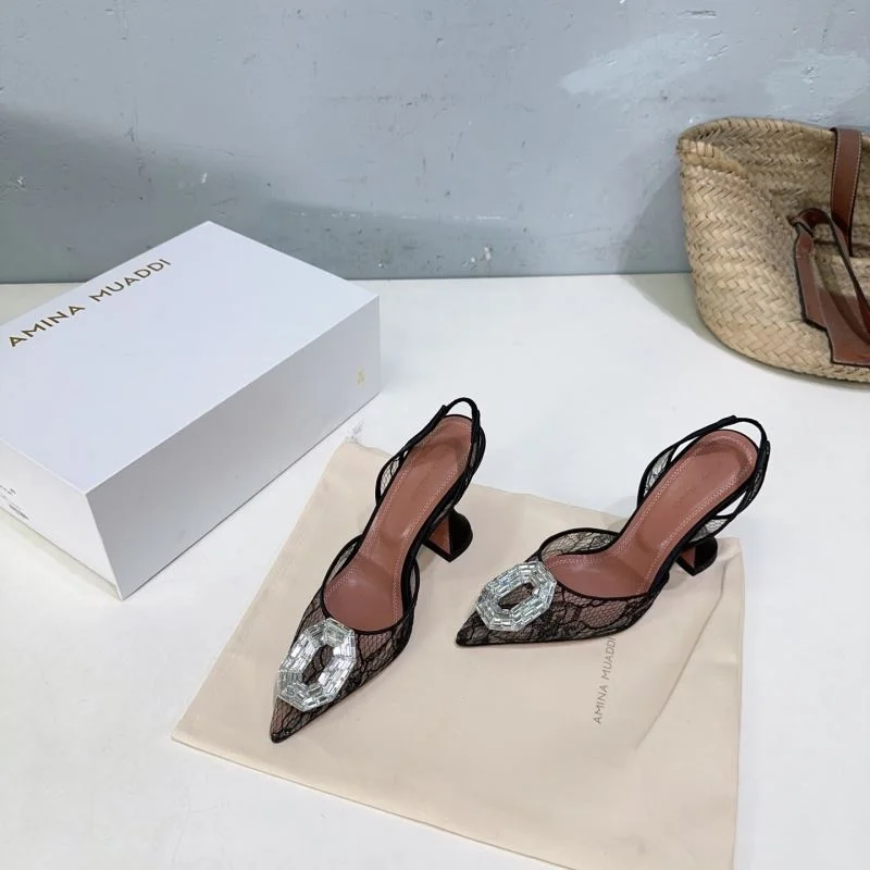 Chic Amina Muaddi Sandals 13135