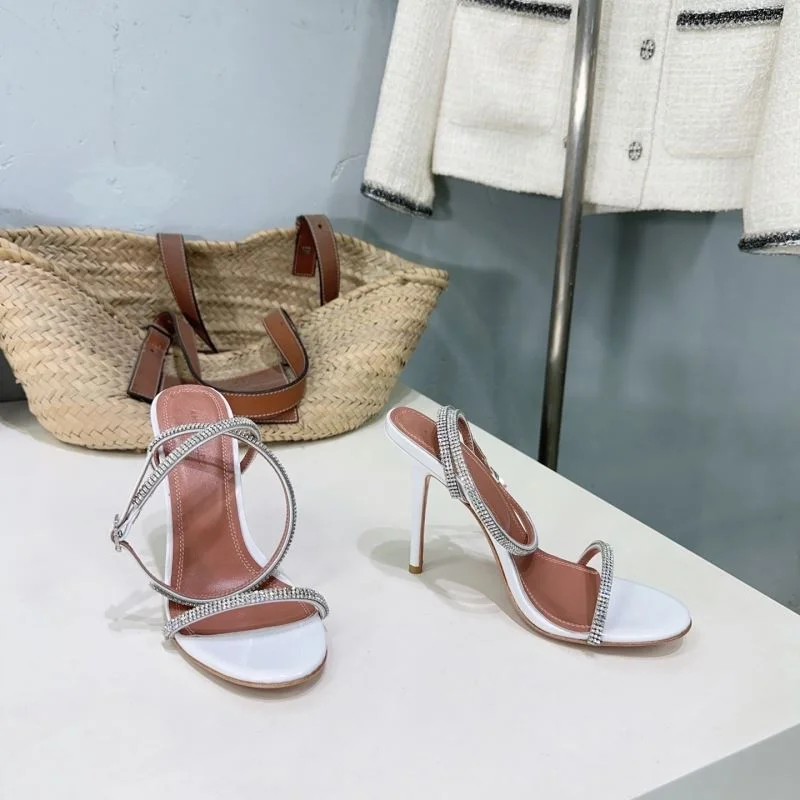 Amina Muaddi Sandals ZipUp 13140