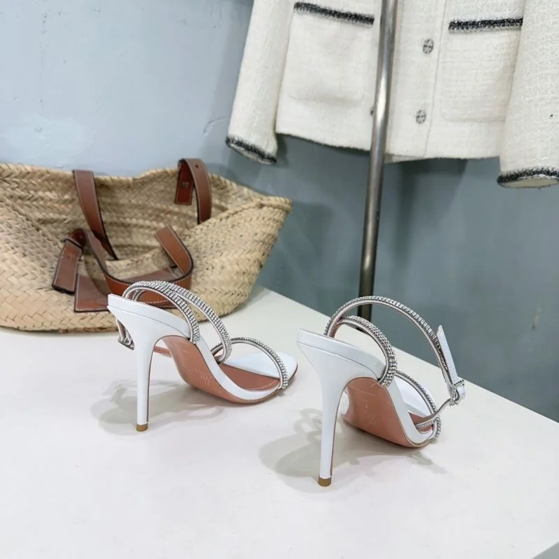Amina Muaddi Sandals ZipUp 13140