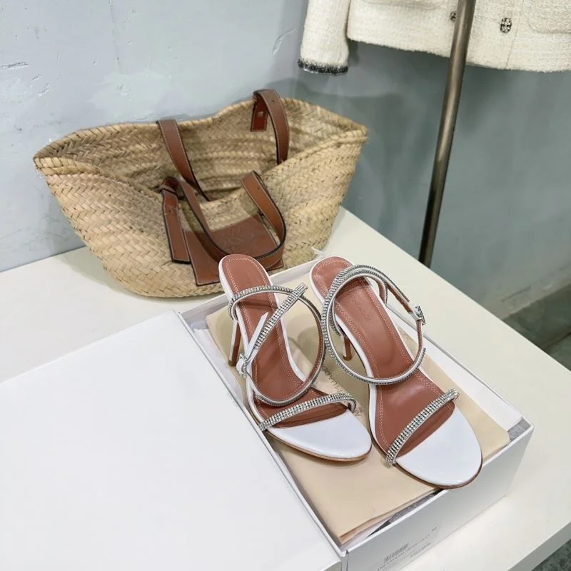 Amina Muaddi Sandals ZipUp 13140