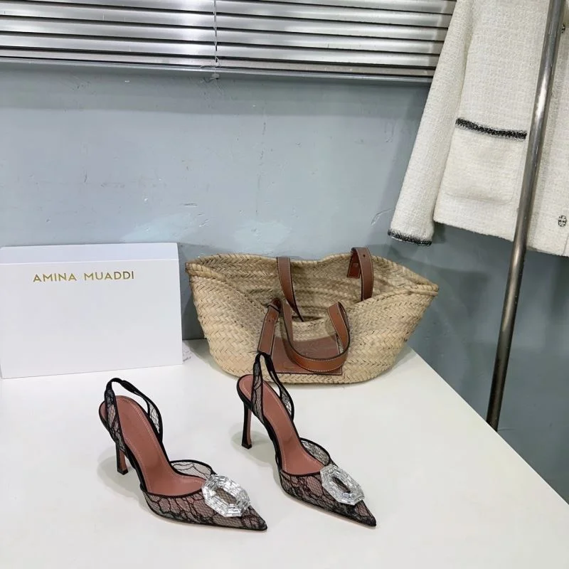 MultiPurpose Amina Muaddi Sandals 13129