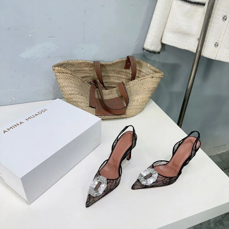 MultiPurpose Amina Muaddi Sandals 13129