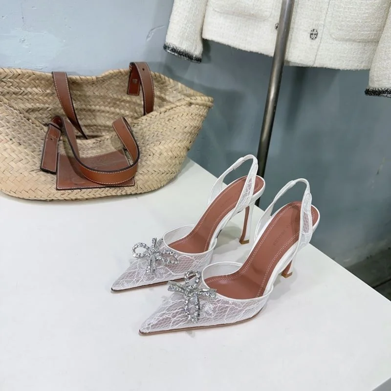 Amina Muaddi Sandals Minimalist 13110