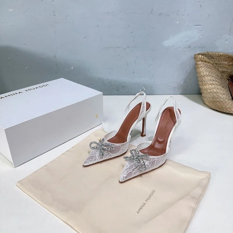 Amina Muaddi Sandals Minimalist 13110