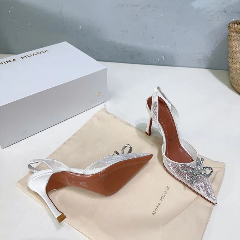 Amina Muaddi Sandals Minimalist 13110
