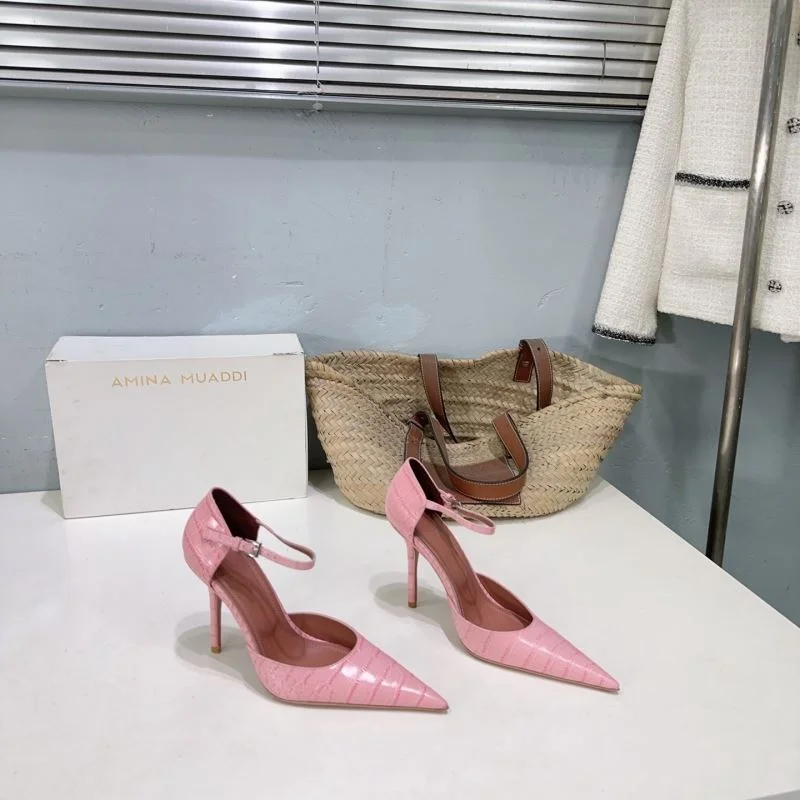 Breathable Amina Muaddi Sandals 13137