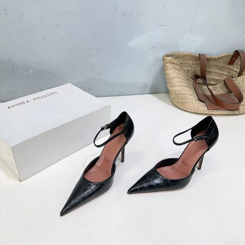 Sustainable Amina Muaddi Sandals 13105