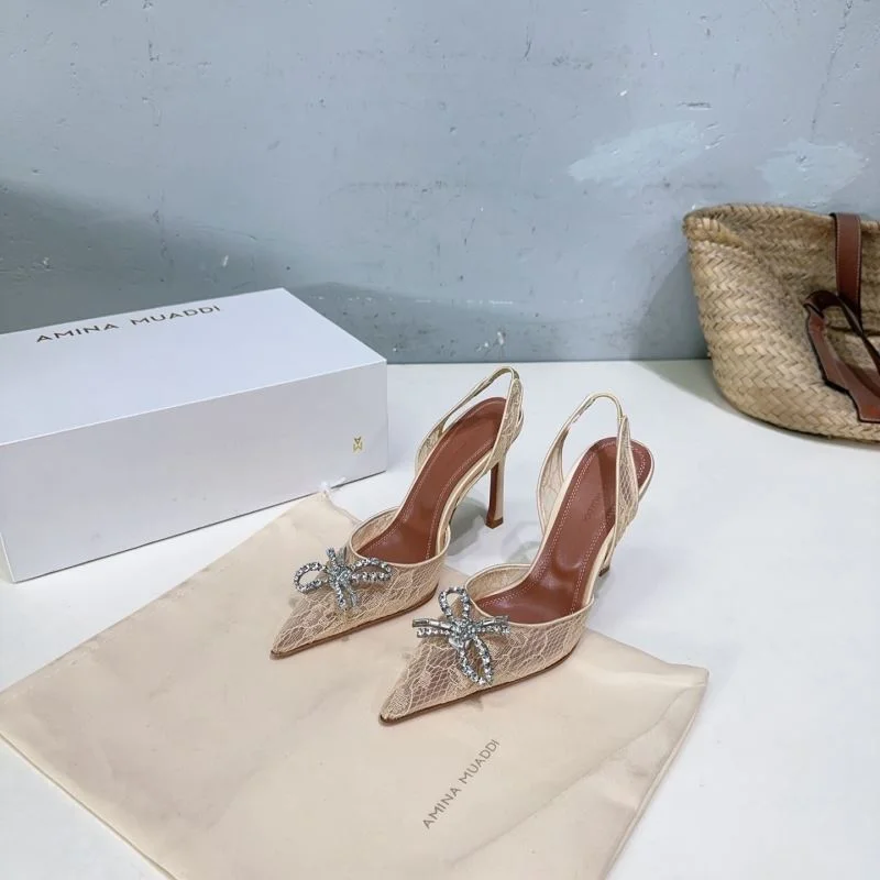 Amina Muaddi Sandals Vibrant 13112