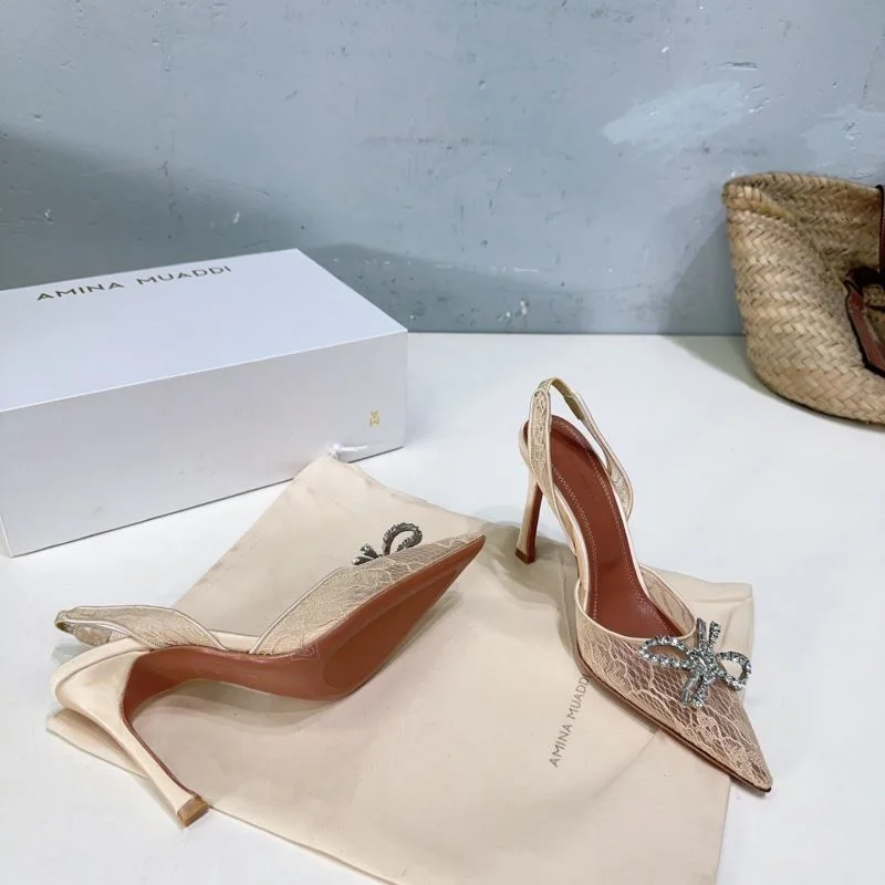 Amina Muaddi Sandals Vibrant 13112