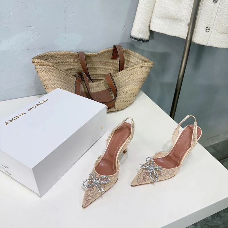 Amina Muaddi Sandals Vibrant 13112
