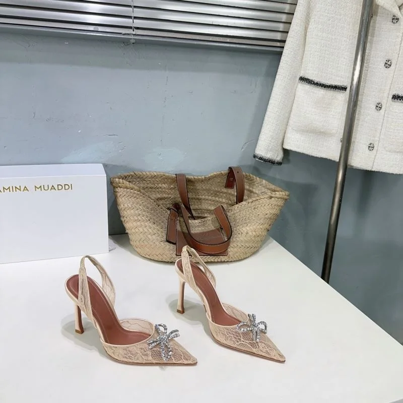 Amina Muaddi Sandals Vibrant 13112
